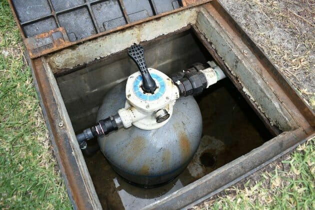 water sand filter installation project in Inner West